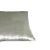 Mid-Century Modern Heather Shiny Velvet Lumbar Pillow Cover - Glimmer Light Grey Velvet Cushion Case For Sale - Image 3 of 3