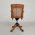 Oak Office Chair with Adjustable Spring System and Height Adjustment, 1950s For Sale - Image 15 of 18