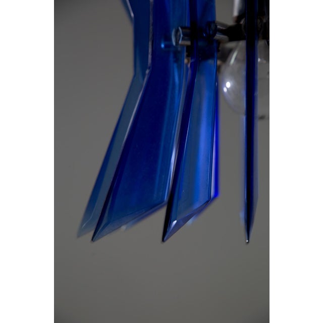 Pendant Lamp in Glass from Veca, 1970 For Sale - Image 6 of 8