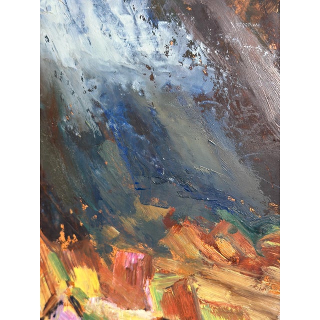 Erik Magnusson, Landscape, 1949, Oil on Panel, Framed For Sale - Image 13 of 18