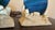 Blue 1920s Art Deco Figural Alabaster & Slag Glass "Full Moon" Pierrot Lamps - A Pair For Sale - Image 8 of 9