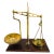 Victorian Antique Brass Scales, Set of 2 For Sale - Image 8 of 8