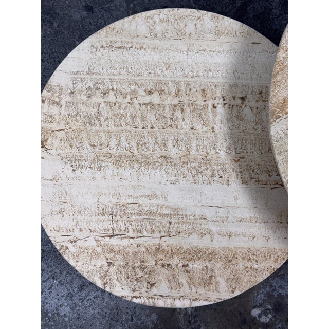 Metal Park Hill Collection Nero Nesting Cocktail Tables, Set of Two For Sale - Image 7 of 12