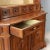 Wood Antique Walnut Cupboard with Upper Drawers, 19th Century For Sale - Image 7 of 12