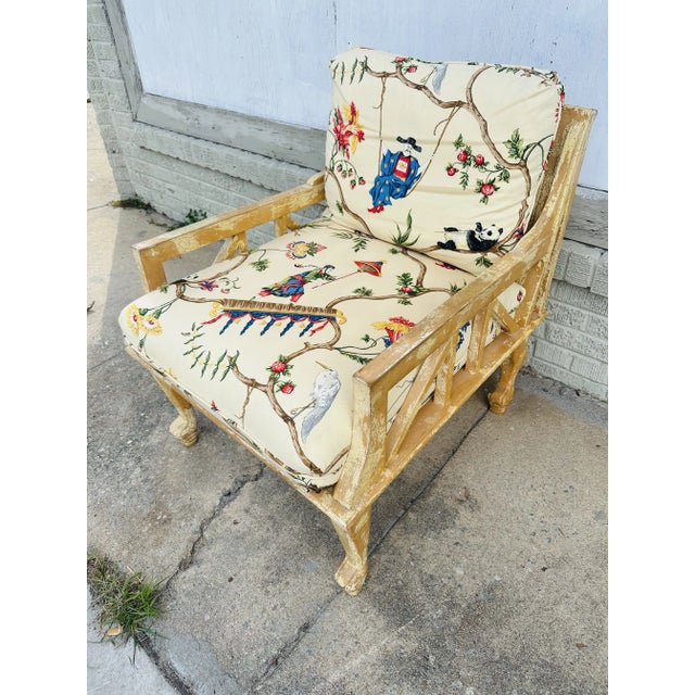 1980s John Hutton Thebes Chair Designed for Randolph and Hein For Sale - Image 5 of 7