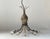 Glass Art Deco Bronze & Glass Octopus Chandelier attributed to Aage Rafn, 1920s For Sale - Image 7 of 13