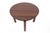 Brown Art Deco Side Table, Poland, 1940s For Sale - Image 8 of 10