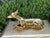 Brass 1980s Chapman Brass Box With Whippet Handles For Sale - Image 8 of 16