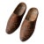 Antique Carved Wooden Clogs Pair For Sale - Image 9 of 9