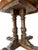 Brown 1980s Ethan Allan Charter Oak Jacobean Dining Room Pedestal Table For Sale - Image 8 of 14