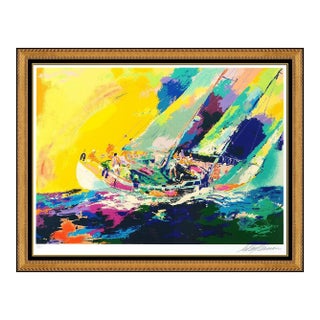 1980s Hawaiian Sailing, LeRoy Neiman For Sale