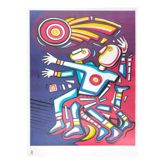Alfredo Sosabravo, Athleticism, Lithograph, 2008 For Sale