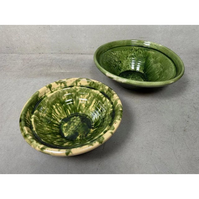 Ceramic Large Ceramic Bowl, 1980s For Sale - Image 7 of 11