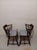 Colonial Windsor Style Wood Chair with cushion Black Set of 2 Style: Colonial Color: Black Dimensions: 22 1/2" W x 17 1/2"...