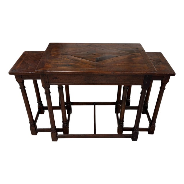 Theodore Alexander Castle Bromwich Orchard Nest of Tables, Nesting Tables - Set of 3 For Sale