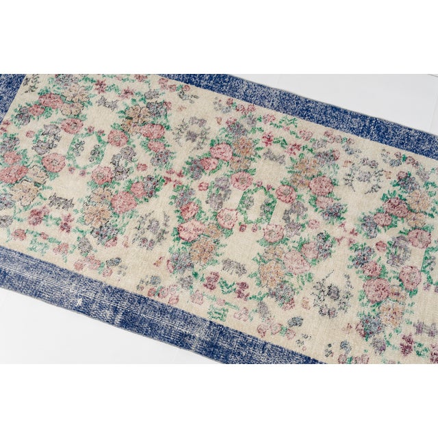 1960s Anatolian Decorative Tribal Carpet For Sale - Image 11 of 11