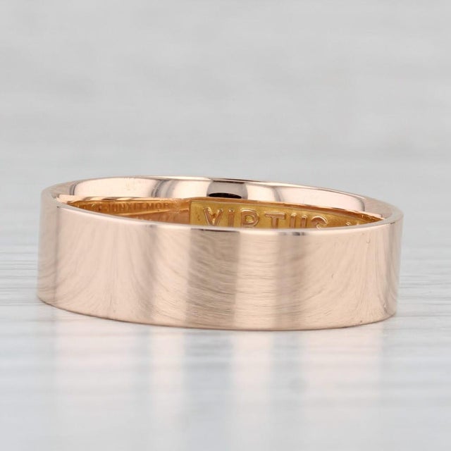 Metal 1920s Antique Scottish Rite 14th Degree Ring 14k Rose Gold Band Masonic Size 12 For Sale - Image 7 of 11