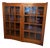 Restoration Hardware Solid Oak Bookcase For Sale