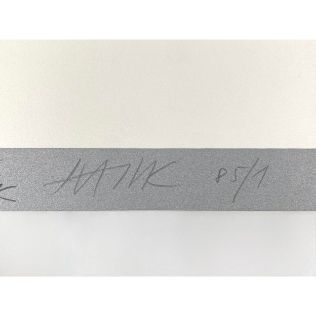 Otto Herbert Hajek, Composition, Color Screen Print, 1985 For Sale - Image 7 of 16