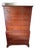 Vintage Runway Chippendale -Style 7 Drawer Tallboy For Sale