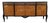 French 19th Century Louis XV Carrara Marble Top Mahogany Sideboard For Sale