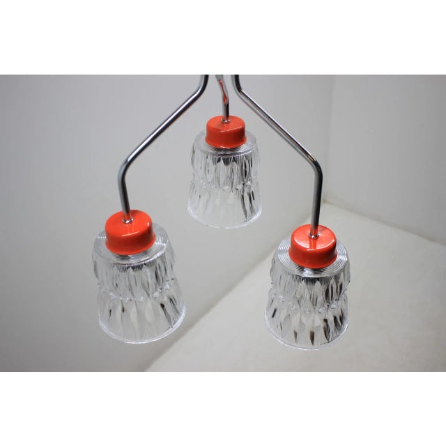 1970s Vintage Chandelier from Lidokov, 1970s For Sale - Image 5 of 9