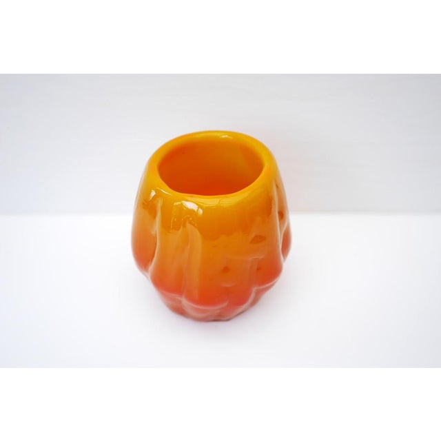 Mid-Century Modern Brutal Art Glass Candleholder by Göte Augustsson Ruda Glasbruk, 1970s For Sale - Image 13 of 16