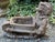 English Mid-20th Century English Cast Stone Hedgehog With Wheelbarrow For Sale - Image 3 of 5