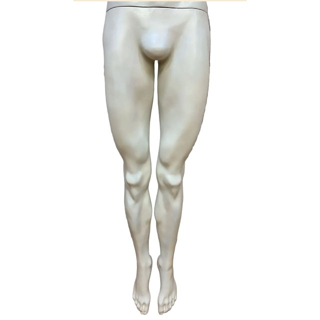 Mid 20th Century Art Deco Custom Life-Size Male Mannequin Sculpture For Sale - Image 4 of 9