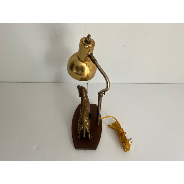 1960s Retriever Dog Desk Lamp For Sale - Image 15 of 18