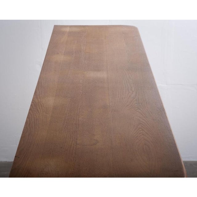 Danish Brutalist Oak Sideboard by Henning Kjærnulf, 1970s For Sale - Image 9 of 10
