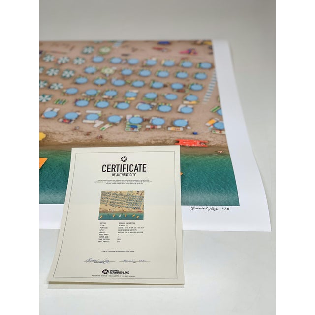 "AV_Adria_022" Contemporary Limited Edition Fine Art Photograph by Bernhard Lang 47x38 For Sale - Image 6 of 10