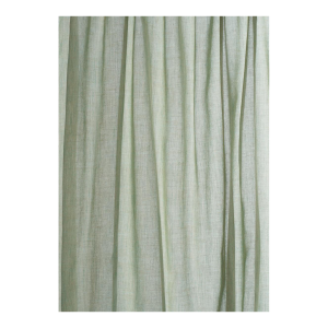 Schumacher Summit Sheer Fabric In Aloe
