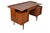 1960s Mid-Century Mainline Hooker Floating Walnut Desk For Sale - Image 9 of 10