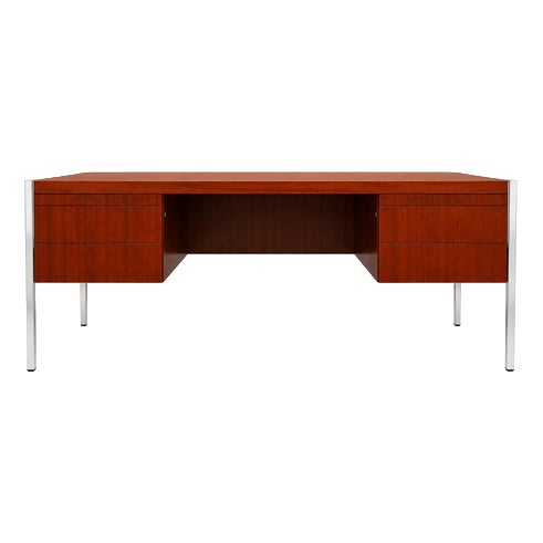 Model 4146 Executive Desk by Richard Schultz for Knoll International, 1960 For Sale