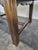Extendable Monastery Table in Oak with Versailles Parquet Top For Sale - Image 6 of 9