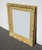 French Country 33"High X 29" Vintage French Country Gold & Green Ornately Carved Picture Frame For Sale - Image 3 of 11