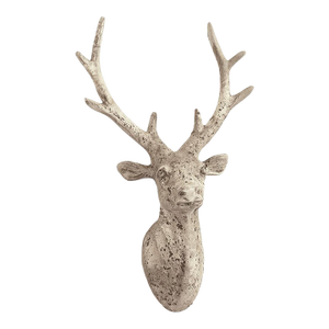 Small Carved Deer Head