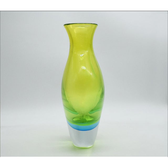 Large Sommerso Vase by Flavio Poli for Seguso Vetri D'arte, 1960s For Sale - Image 6 of 10