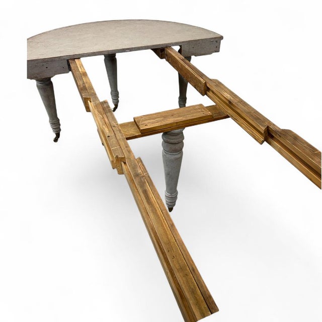 Antique Swedish Extendable Dining Table For Sale - Image 12 of 13