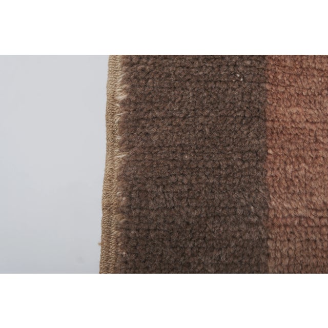 Vintage Wool Turkish Tulu Rug 2'9'' X 4'4'' For Sale - Image 9 of 10