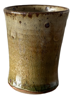 Aesthetic Cup in Pyrite Stoneware by Gustave Tiffoche, France, 1970s