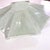 Mid-Century Modern 1950’s Ruffled Glass Semi Flush Shade For Sale - Image 3 of 9