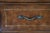 Vintage French Louis XVI Tooled Leather Bombe Chest Dresser Commode 44" For Sale - Image 9 of 12