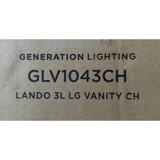Visual Comfort Generation Lighting Lando 3 Light Vanity Sconce For Sale - Image 11 of 11
