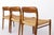 Vintage Model 75 Chairs in Oak by Niels Otto Møller, 1950s, Set of 6 For Sale - Image 6 of 11