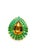 Bochic “Orient” Vintage Emerald & Honey Citrine Ring Set In 18K Gold & Silver For Sale In New York - Image 6 of 18