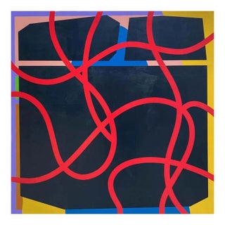 William Finlayson Jr. Original Abstract Color, Block Painting, 2020 For Sale