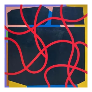 William Finlayson Jr. Original Abstract Color, Block Painting, 2020