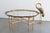 Beige Coffee Table in Bamboo and Brass by Lysberg Hansen & Therp, Denmark, 1970s For Sale - Image 8 of 9